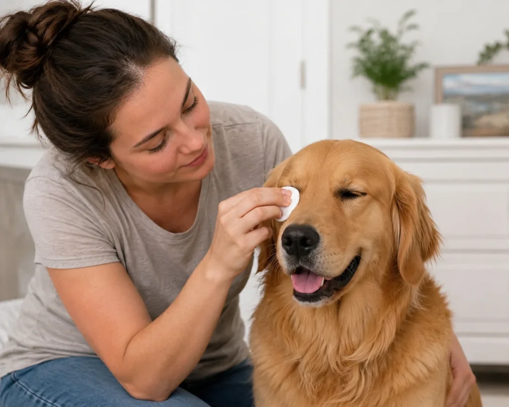 How to Clean a Dog's Eyes