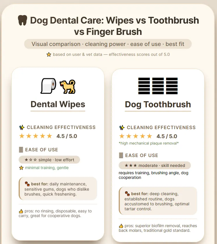 dog dental wipes