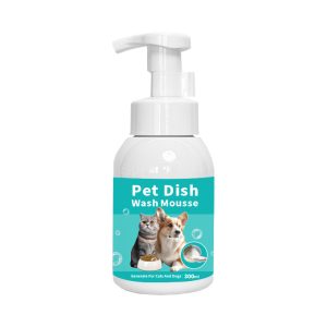 pet dish wash mousse