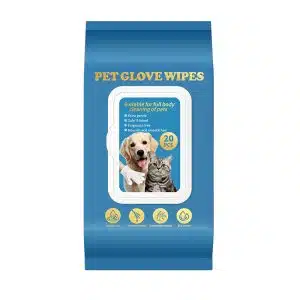 Pet Grooming Glove Wipes for Dogs and Cats - Waterless Bathing