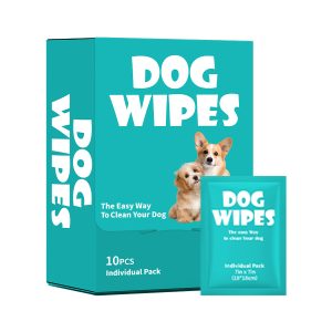 10-Pack Dog Wipes — Ideal for Travel and Easy to Carry