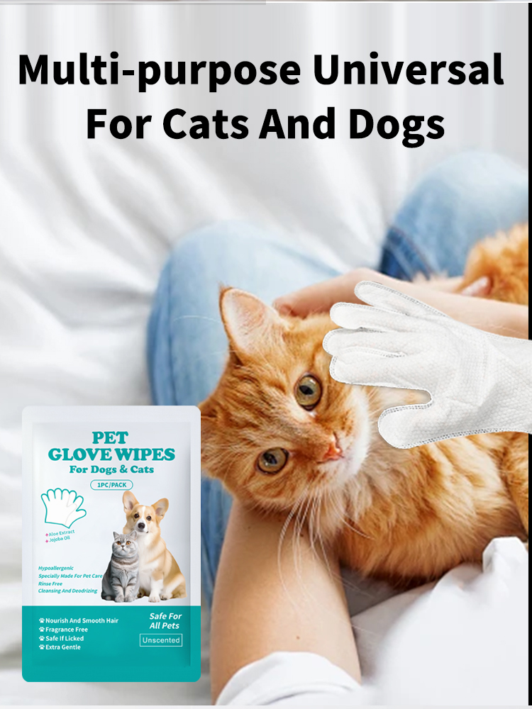 Single-Use Pet Grooming Glove Wipes – Paw Fur & Body Clean - Image 5