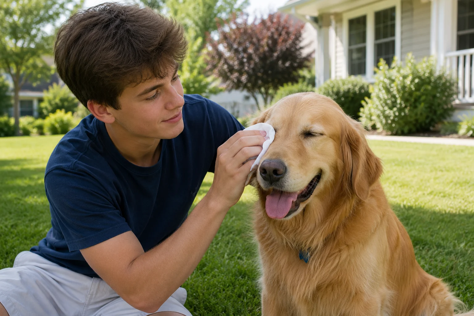 dog eye wash