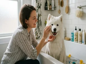 dog face care