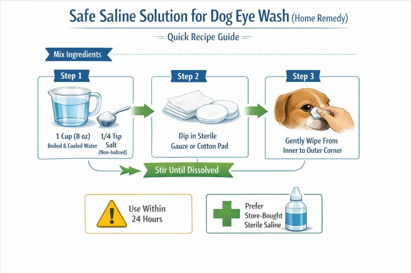 dog eye wash
