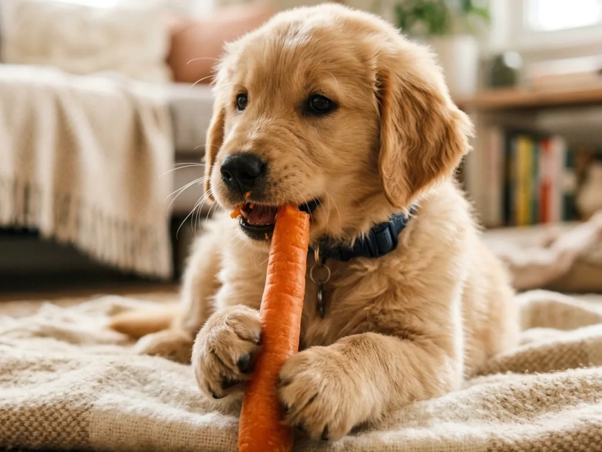 are carrots good for dogs teeth