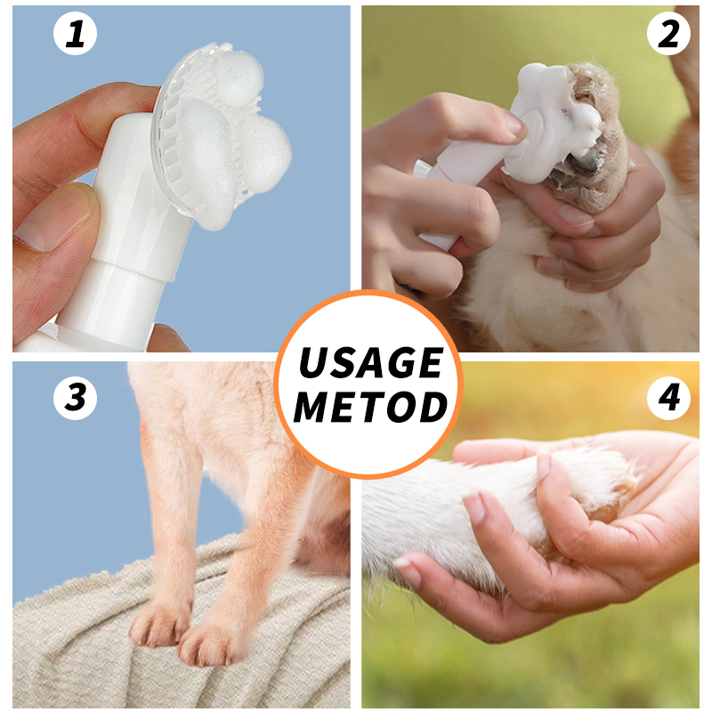 No-Rinse Pet Paw Cleaner Foam