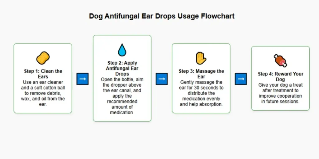 Dog Antifungal Ear Drops Usage Flowchartx