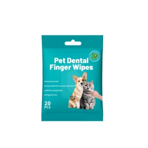 Pet Dental Finger Wipes Pouch