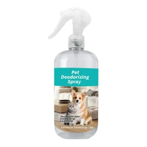 Pet deodorizing spray