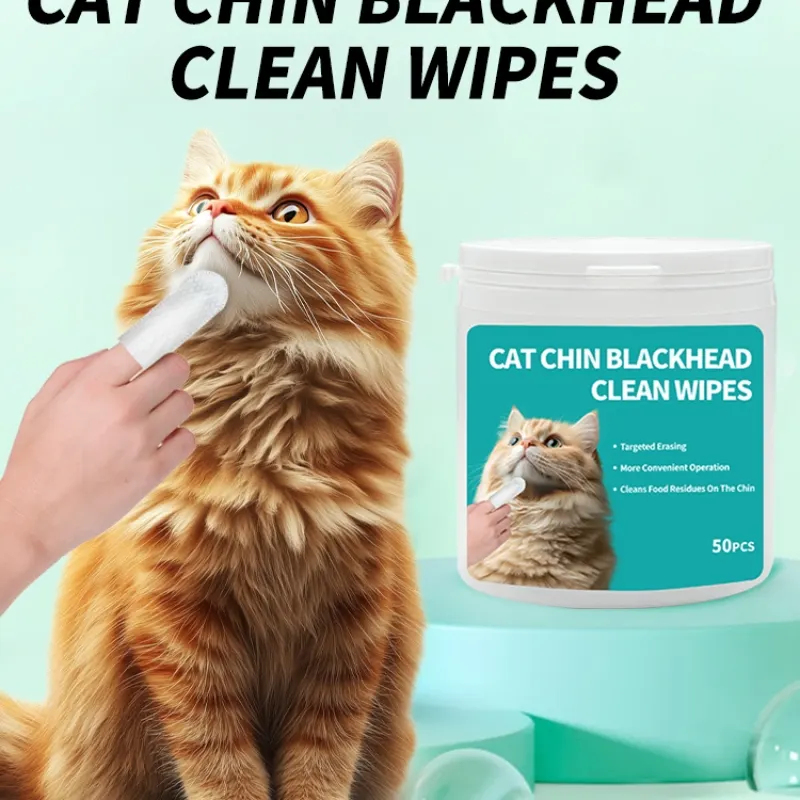 clean food residues and dog cat blackheads non-irritating wipes - Image 2