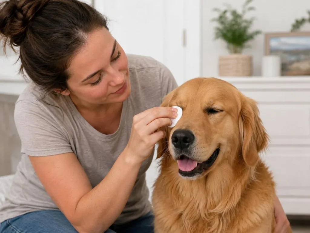 How to Clean a Dog's Eyes