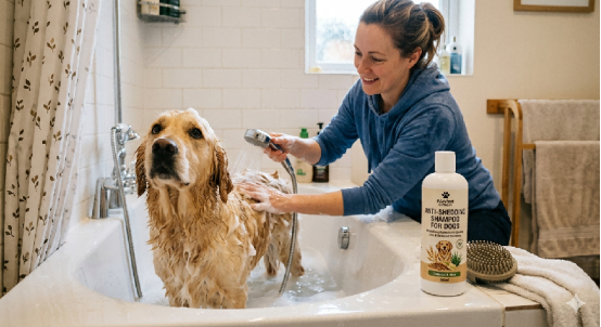 best dog deshedding shampoo