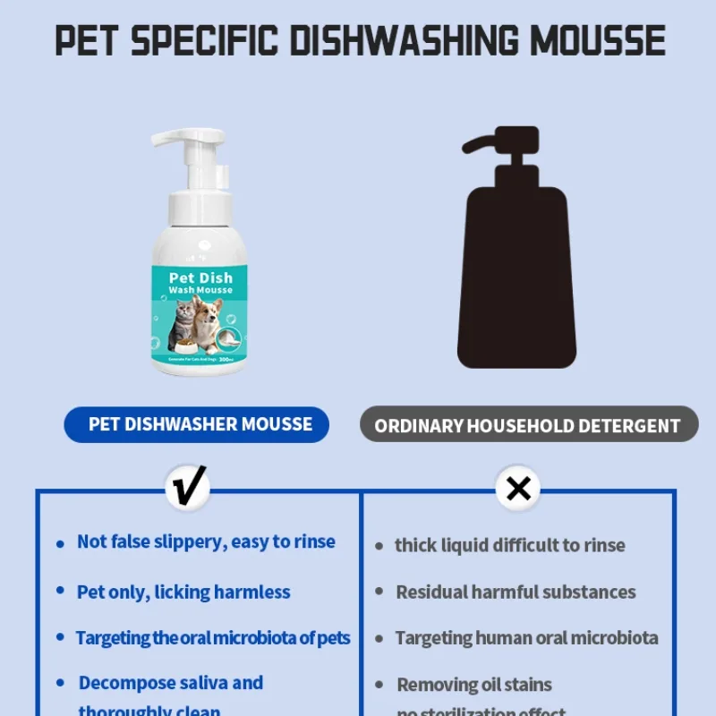Pet Dish Wash Mousse Environmentally friendly and non-irritating - Image 4