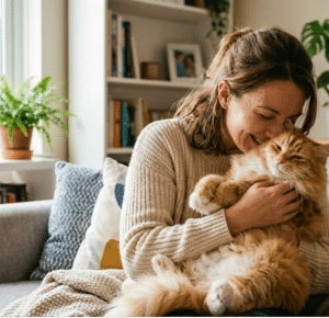 Natural Cat Repellent Spray Safe for Pets and Furniture