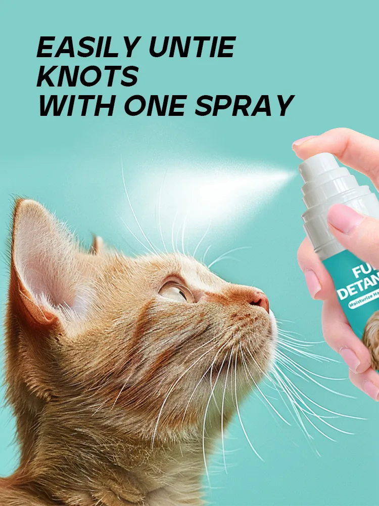 Best Pet Fur Detangler Spray for Dogs & Cats