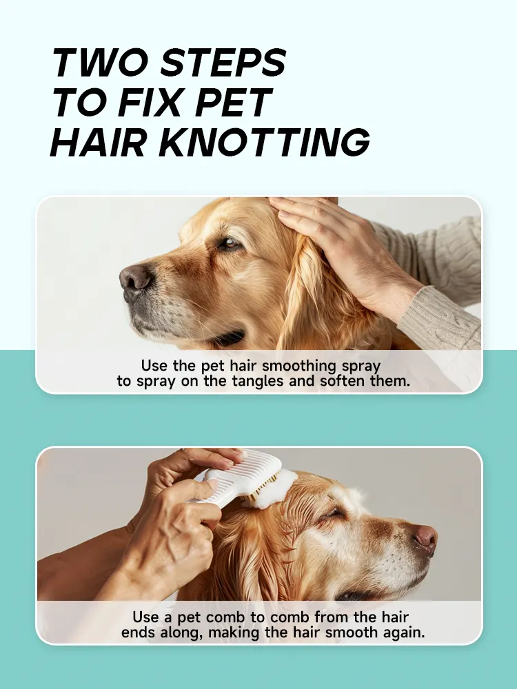Best Pet Fur Detangler Spray for Dogs & Cats