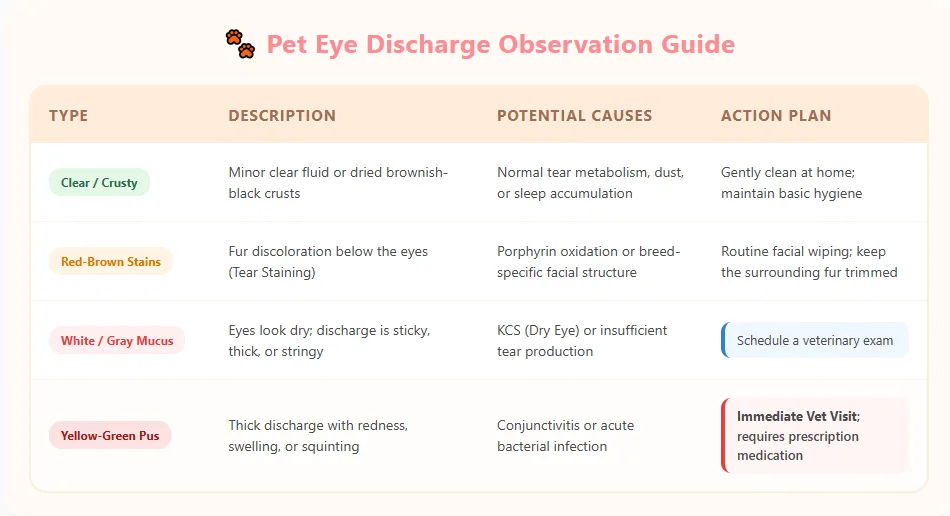 Pet Eye Discharge Observation
Guide