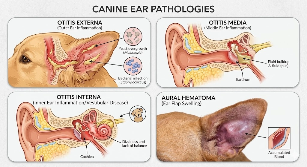 Types of Conditions Caused by Ear Infections