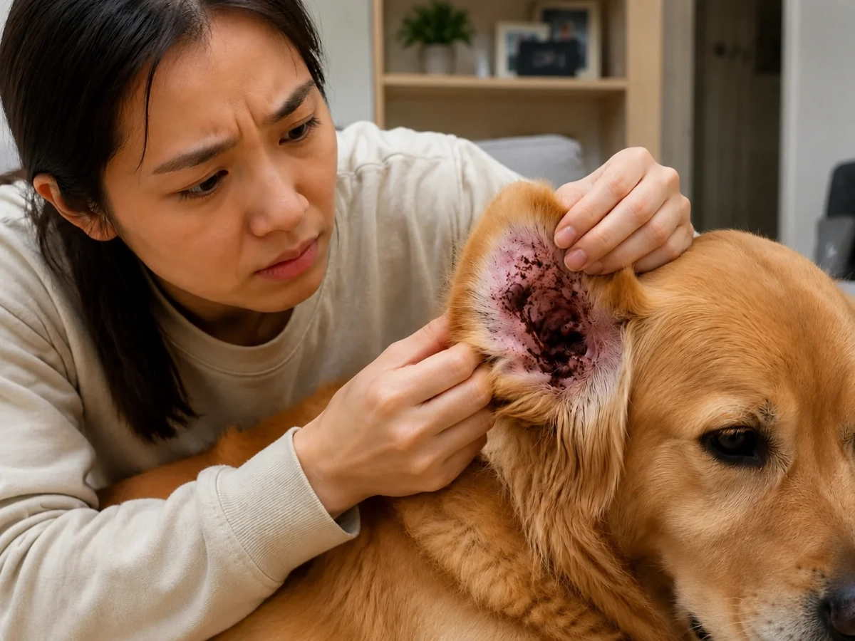 dog ear mite