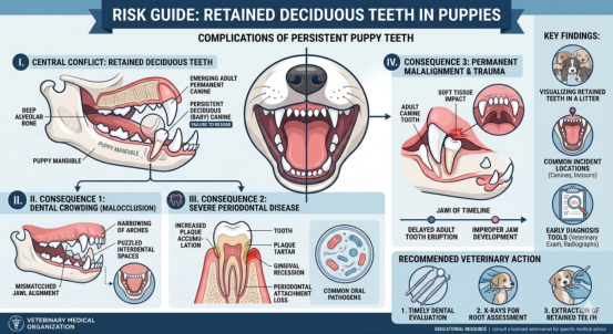 When Do Puppies Lose Their Baby Teeth? risk guide:retained deciduous teeth in puppies