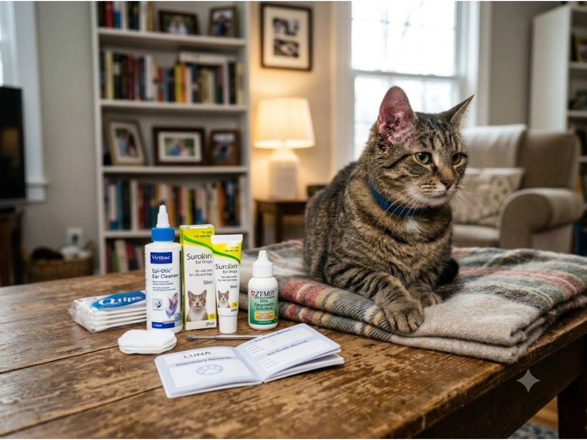 Cat Ear Infection Home RemediesWhat Works and What Doesn't
