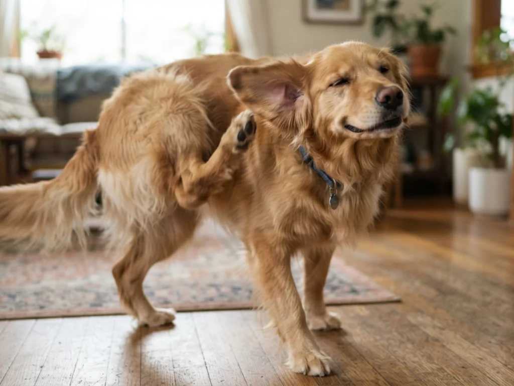 dog dry skin
