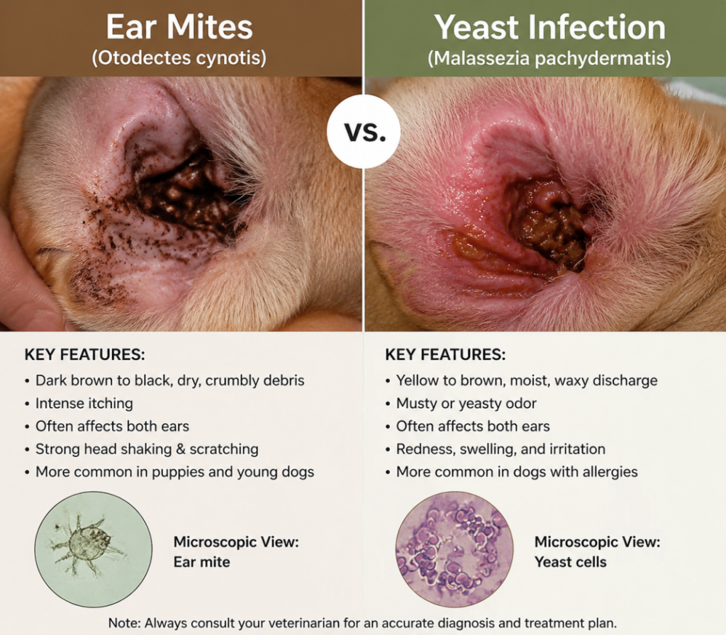 Ear Mites and Yeast Infection