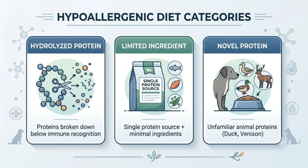 HYPOALLERGENIC DIET CATEGORIES