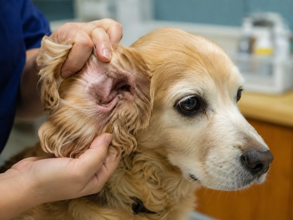 dry ears in dogs