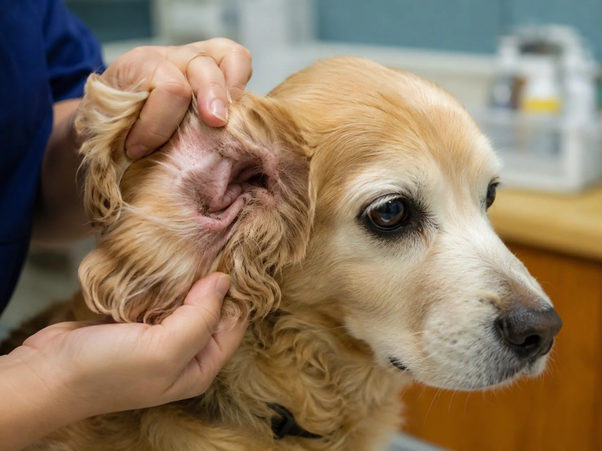 dry ears in dogs