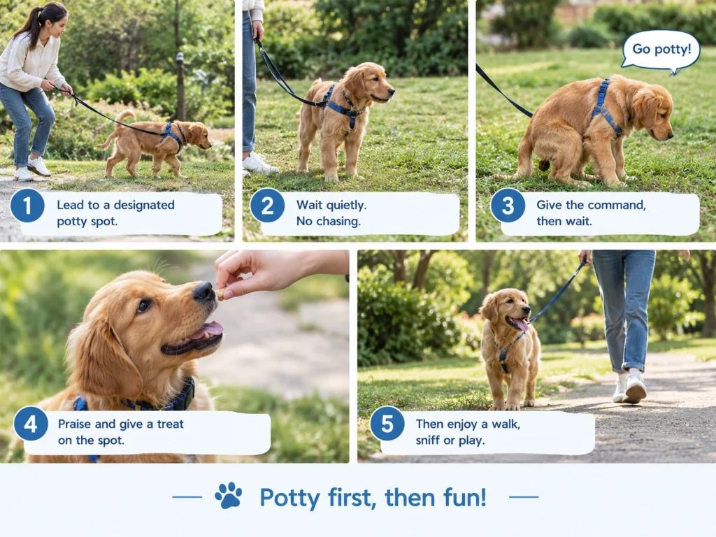 Correct Potty Training Steps