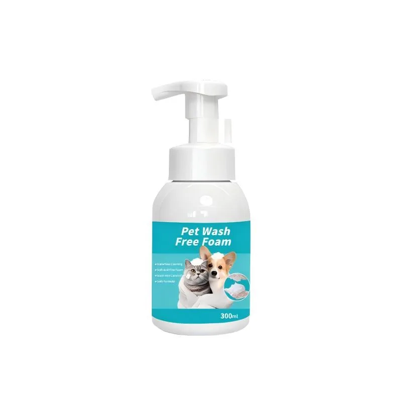 Pet Dry Cleaning Foam Stain Removal Fragrance Shampoo