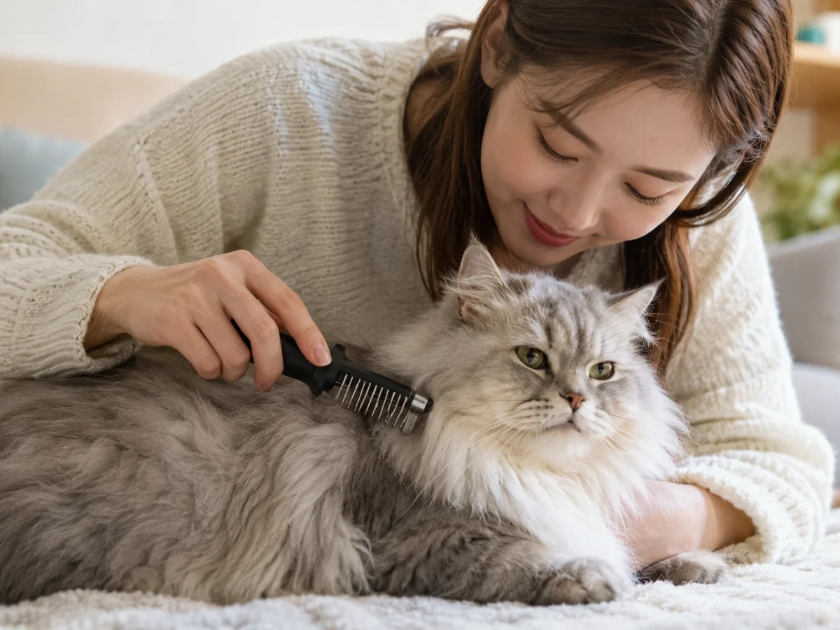 dematting brush for cats